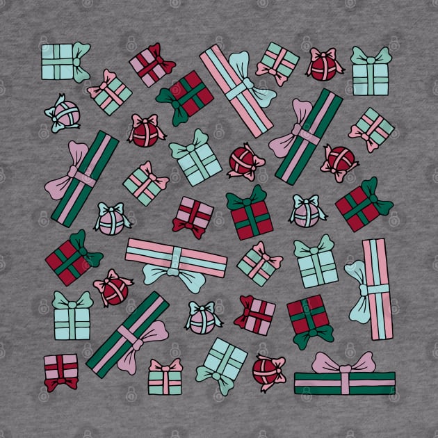 Christmas Presents || Presents || Gifts || Christmas Pattern by HLeslie Design